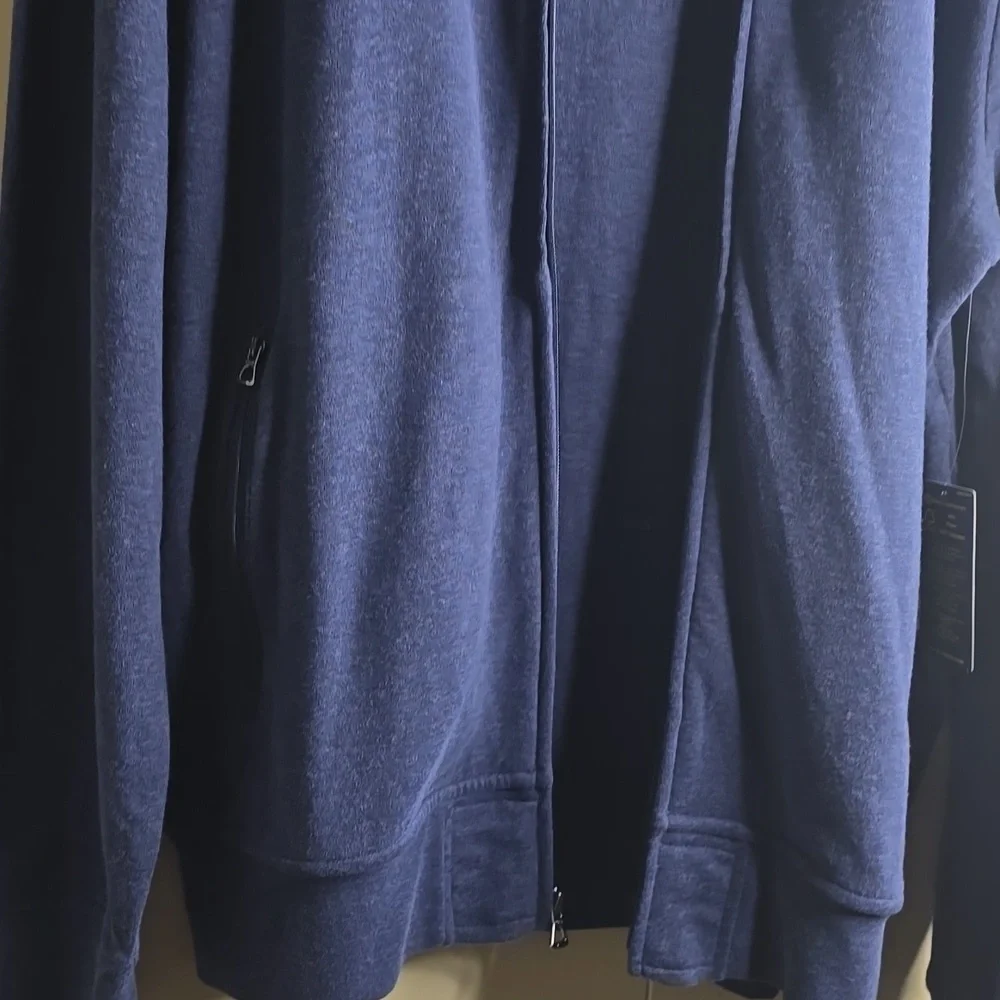 Polo Ralph Lauren Mens Double Knit Luxury Jersey Full Zip Sweater  Medium - Picture 8 of 12